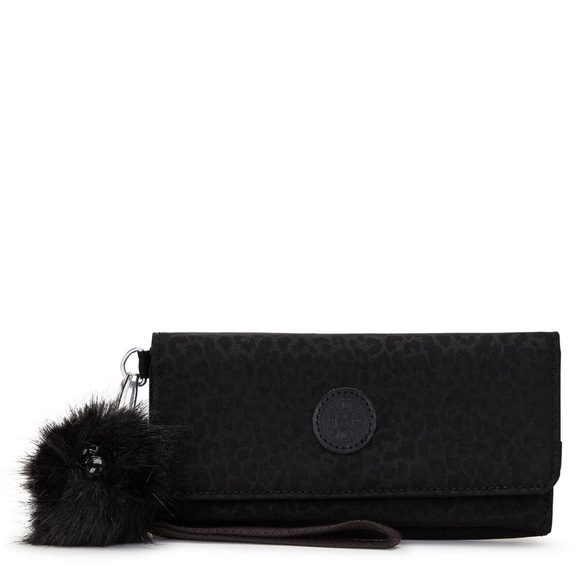 Black Kipling Women's Clutch Wallet - Picture 1 of 2